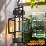 Hotsonic 15'' Indoor Outdoor Pendant Lantern Light