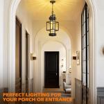 Hotsonic 15'' Indoor Outdoor Pendant Lantern Light