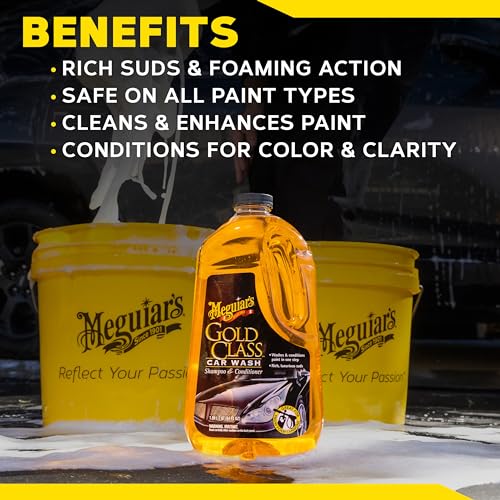 Meguiar's Gold Class Car Shampoo 1.89L