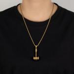 Viking Thor’s Hammer Necklace - Norse Mjolnir Amulet