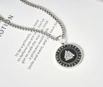 Nordic Viking Rune Necklace for Love and Protection