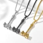 Viking Thor’s Hammer Necklace - Norse Mjolnir Amulet