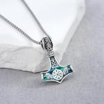 Mjolnir Necklace – 925 Silver Thor Hammer Pendant