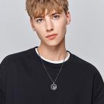 Viking Wolf Pendant Necklace in Sterling Silver