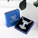 Mjolnir Thor's Hammer Necklace - Viking Silver Pendant