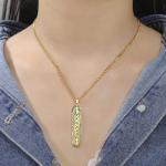 VASSAGO Viking Pendant Necklace with Norse Runes