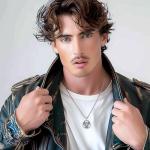 Valknut Pendant Necklace in Sterling Silver