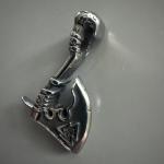 Viking Valknut Axe Pendant Necklace for Men