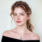 Valknut Pendant Necklace in Sterling Silver