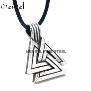 Norse Viking Valknut Pendant Necklace for Men