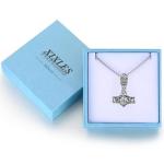 Viking Thor Hammer Necklace in Sterling Silver