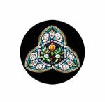 Valknut Celtic Triquetra Pendant Necklace in Silver