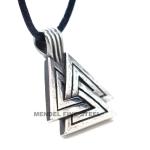 Norse Viking Valknut Pendant Necklace for Men