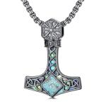 Thor’s Hammer Necklace in 925 Sterling Silver