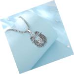 Viking Valknut Compass Necklace in Sterling Silver