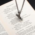 Viking Thor's Hammer Valknut Pendant Necklace