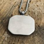 Viking Ship Valknut Pendant Necklace for Men