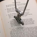 Viking Thor's Hammer Pendant with Valknut & Raven