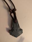 Black Iron Thor's Hammer Pendant