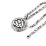 Odin Valknut Rune Pendant Necklace for All