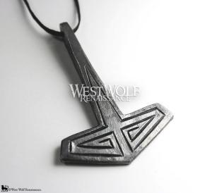 Viking Thor's Hammer Mjolnir Pendant Necklace