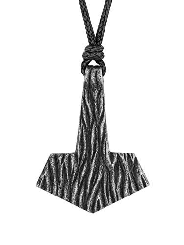 Mjolnir Necklace - Stainless Steel Viking Pendant