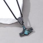 Thor’s Hammer Necklace in 925 Sterling Silver