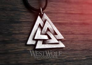 Viking Valknut Pendant - Norse Symbol Jewelry