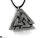 Viking Valknut Pendant - Norse Symbol Jewelry