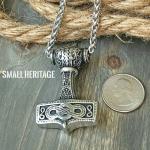 Viking Mjolnir Hammer Necklace for Men
