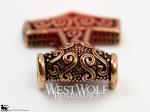Bronze Viking Mjolnir Pendant - Thor's Hammer