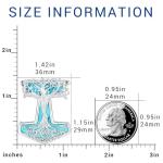 Sterling Silver Mjolnir Thor's Hammer Necklace