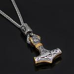 Viking Thor Hammer Mjölnir Necklace for Men
