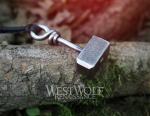 Hand-Forged Steel Thor's Hammer Pendant -- Mjolnir/Viking/Norse/Asgard/Odin/Gods