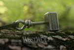 Hand-Forged Steel Thor's Hammer Pendant -- Mjolnir/Viking/Norse/Asgard/Odin/Gods