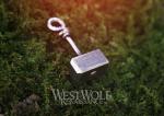 Hand-Forged Steel Thor's Hammer Pendant -- Mjolnir/Viking/Norse/Asgard/Odin/Gods