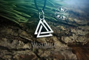 Viking Valknut Symbol Pendant Necklace