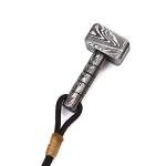 Damascus Steel Thor's Hammer Necklace for Men
