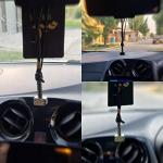 Damascus Steel Thor's Hammer Necklace for Men