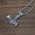 Thor Hammer Necklace - Viking Amulet Jewelry