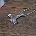 Thor Hammer Necklace - Viking Amulet Jewelry