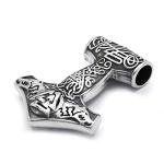 Viking Thor Hammer Triskele Necklace for Men