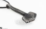 Thor's Hammer Pendant - Hand-Forged Iron Necklace