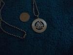 Viking Valknut Stainless Steel Necklace