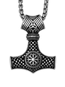 Mjolnir Necklace - Viking Thor Hammer Pendant