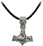 Men's Stainless Steel Mjolnir Thor's Hammer Necklace