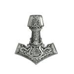 Sterling Silver Celtic Valknut Anchor Necklace