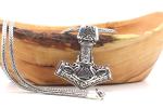 Sterling Silver Celtic Valknut Anchor Necklace