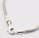 Sterling Silver Celtic Valknut Anchor Necklace