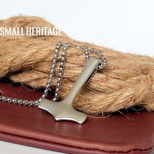 Thor Mjolnir Hammer Pendant Necklace for Men